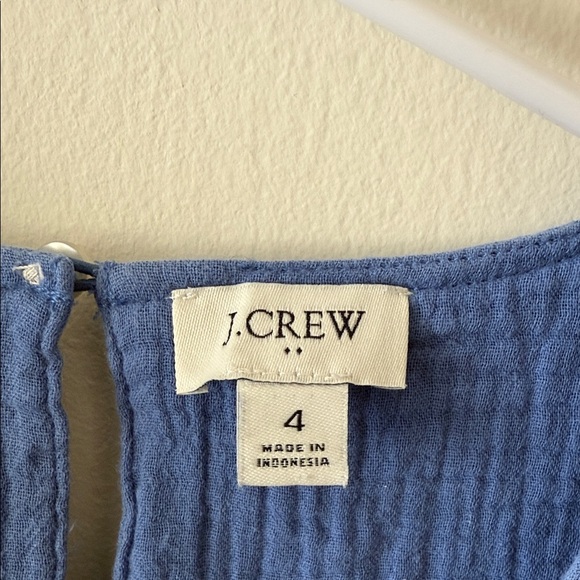 J. Crew Blue Midi Dress - Picture 2 of 7